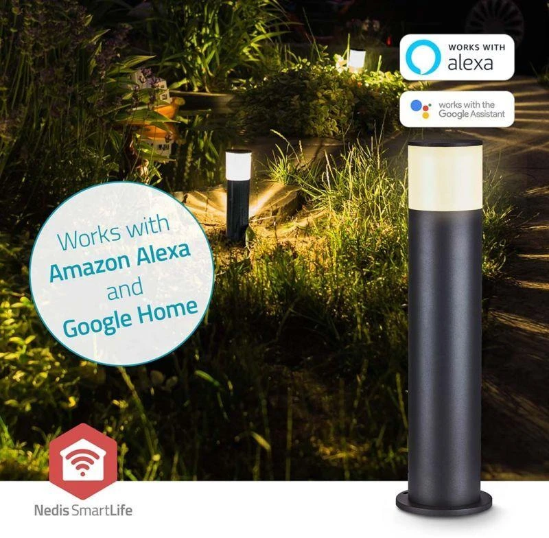 Nedis ZBLOP10RGBW Smartlife RGB Zigbee 3.0 10 + 4 W lauko šviestuvas