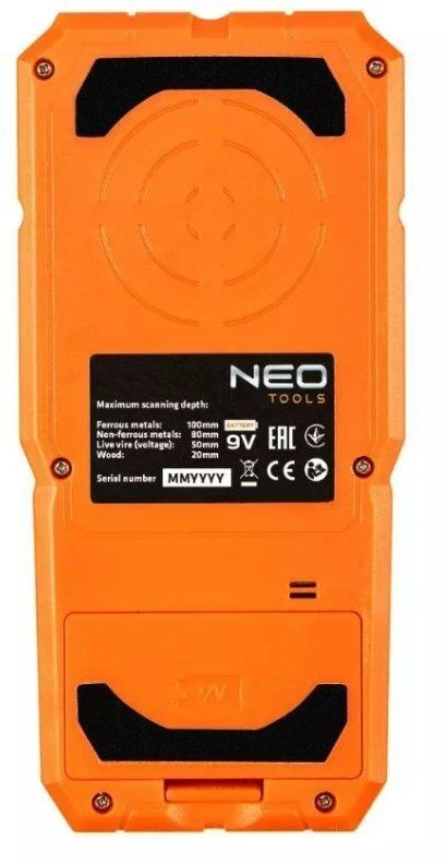 Neo Tools Laidų ieškiklis NEO 75-250 3 in 1: metalo, laidų ir medienos detektorius