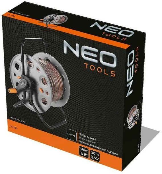Laistymo žarnos vežimėlis Neo 15-790; be žarnos
