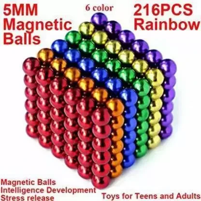 NeoKubas Magnetiniai rutuliukai 5mm 216vnt