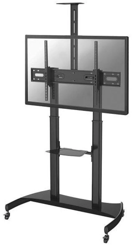 Laikiklis NeoMounts mobilus plokščiaekranis grindų stovas (aukštis: 128-160 cm), 60-100", c:Juodas
