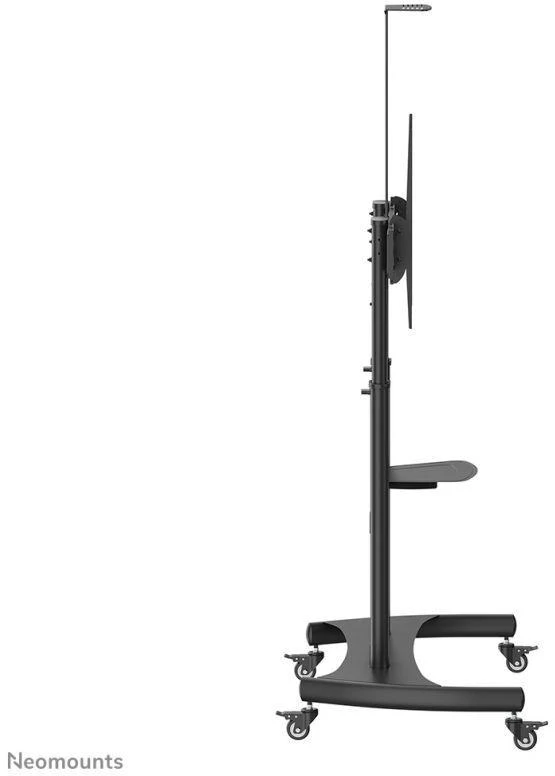 Laikiklis NeoMounts mobilus plokščiaekranis grindų stovas (aukštis: 128-160 cm), 60-100", c:Juodas
