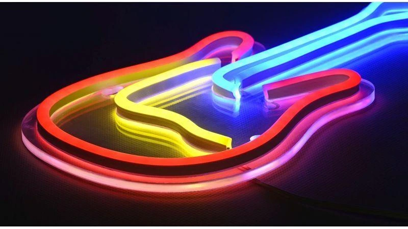 ActiveJet Aktyvuota neoninė LED AJE-NEON GITARA