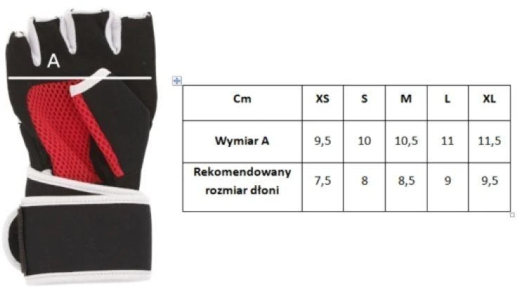 Neopreno pirštinės su geliu MASTERS RBB-N-MFE 13073-01M