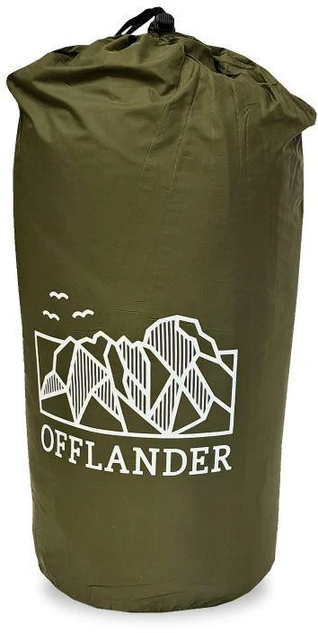 Neperšlampama "Offlander" kempingo antklodė 200x140 CM - Žalia (OFF_CACC_02GN)