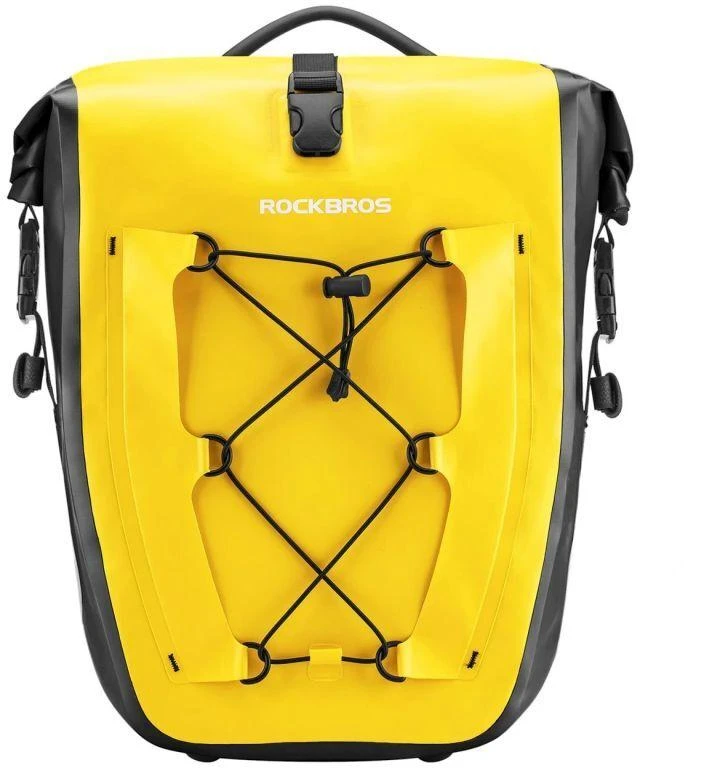 Rockbros 30140022005 Atsparus vandeniui Bicycle Pannier 25-32L - Geltona