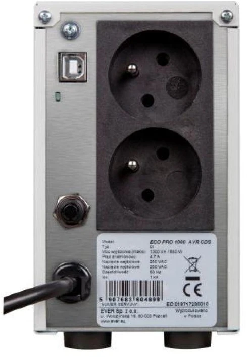 UPS EVER ECO Pro 1000 AVR CDS
