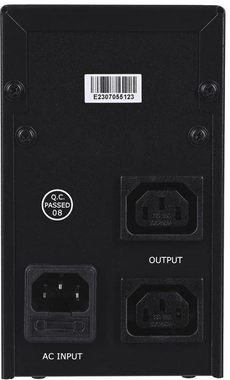 Ausinės Nepertraukiamo maitinimo šaltinis (UPS) ENERGENIE Power Cube UPS-PC-652A (stalinio tipo, TWR; 650VA)