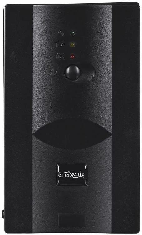 Ausinės Nepertraukiamo maitinimo šaltinis (UPS) ENERGENIE Power Cube UPS-PC-652A (stalinio tipo, TWR; 650VA)
