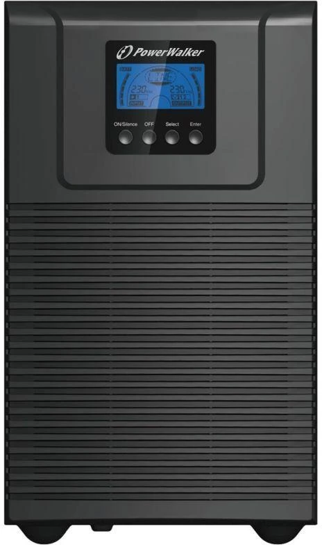 POWERWALK VFI 3000 TG Power Walker UPS On-Line 3000VA, 4x IEC, USB/RS-232, Tower, EPO, LCD