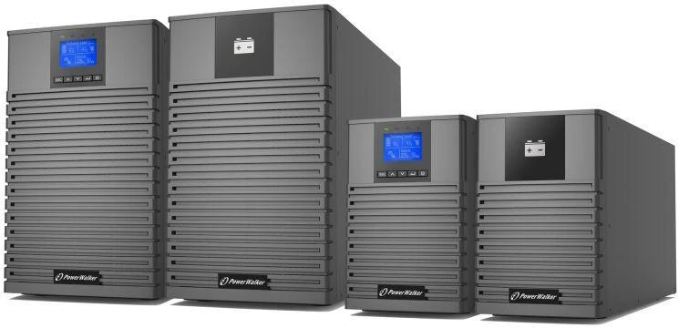 Power Walker POWERWALKER UPS On-Line VFI 2000 ICT IOT 1/1 fazė 2000VA PF1 8x IEC C13 lizdai C14 USB/RS232 EPO LCD