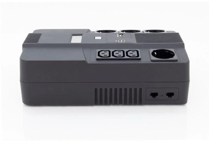 Assmann Electronic DIGITUS DN-170111 DIGITUS UPS Line-Interactive 800VA/480W AVR 4xSCHUKO 3xIEC C13 1xUSB A/B RJ45