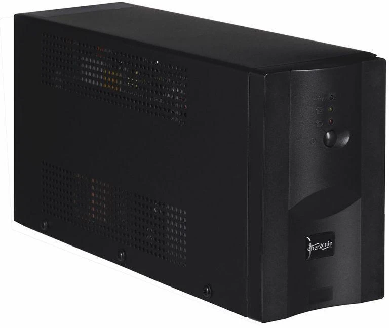 Ausinės Nepertraukiamo maitinimo šaltinis (UPS) ENERGENIE Power Cube UPS-PC-652A (stalinio tipo, TWR; 650VA)