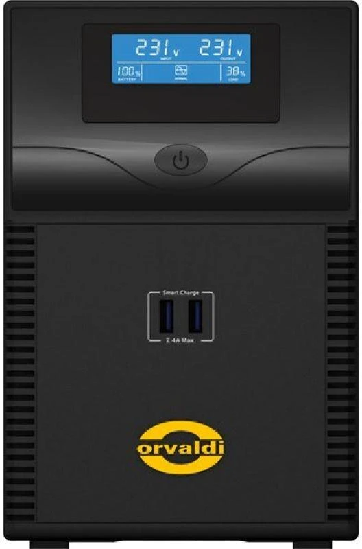 Orvaldi ID2K0CH nepertraukiamo maitinimo šaltinis (UPS) Line-Interactive 2 kVA 1200 W