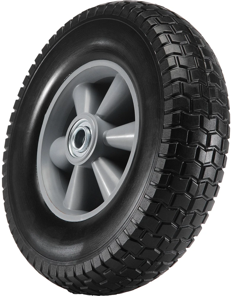 VEVOR Standžios PU padangos 10" vežimėliams, 2 vnt.