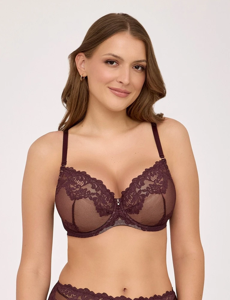 Nėriniuota push-up liemenėlė 2232 CBR