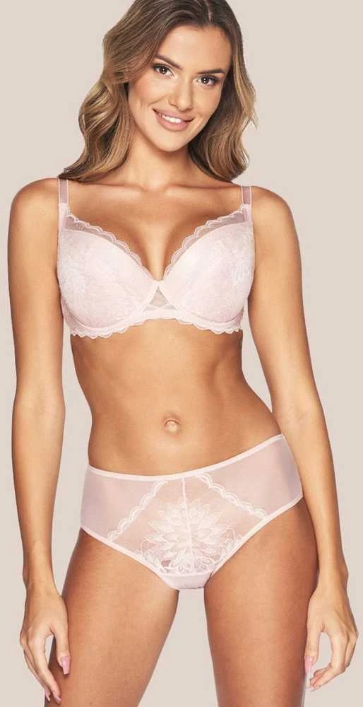 nėriniuota push-up liemenėlė