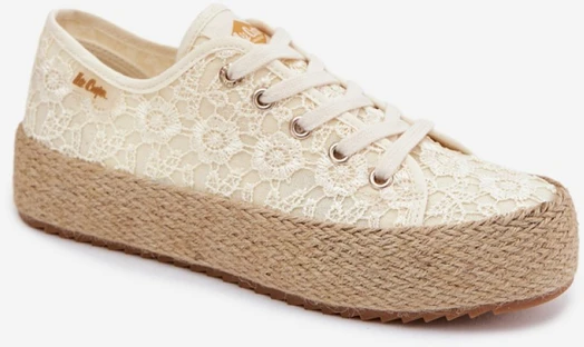 Lee Cooper Nėriniuotos platforminės sportinio stiliaus bateliai Step in style
