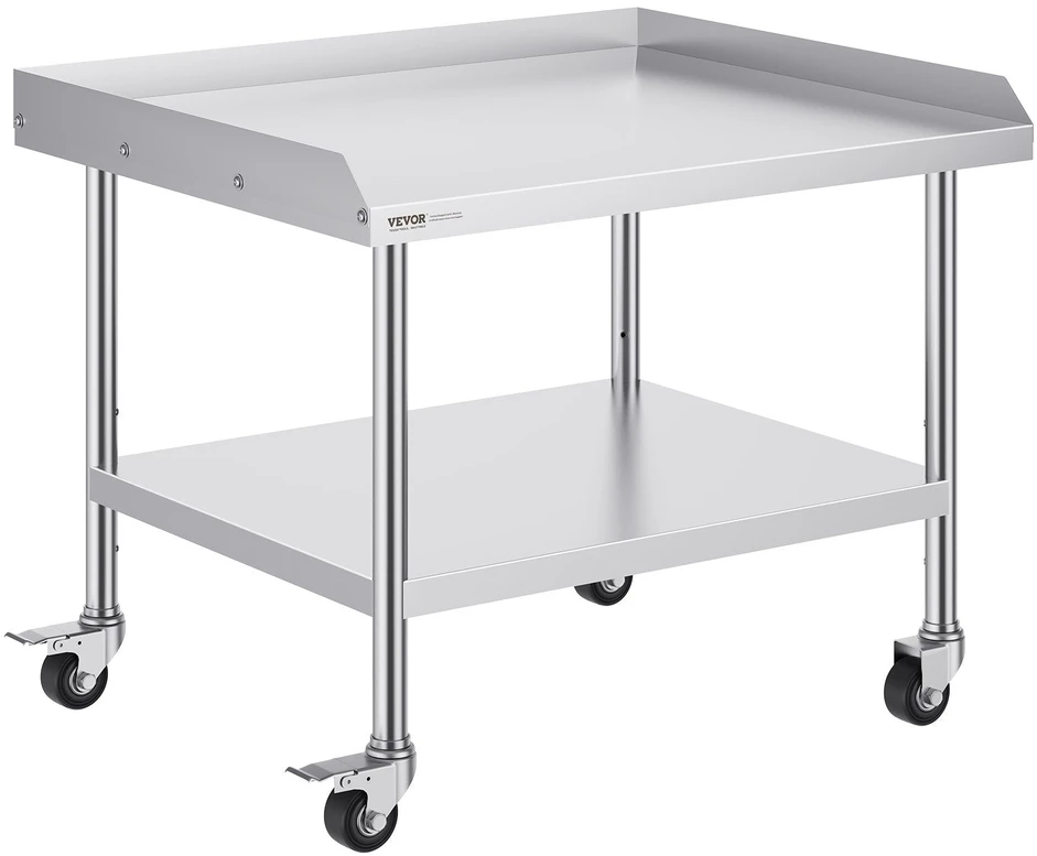 VEVOR nerūdijančio plieno darbo stalas 762 x 914 mm
