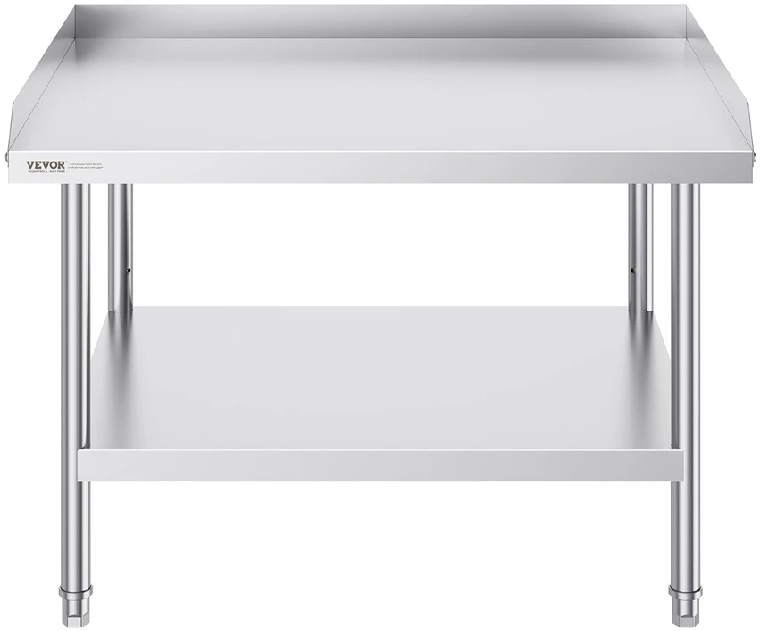 VEVOR Nerūdijančio plieno darbo stalas 76x91x66 cm