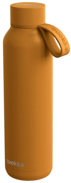 Termo gertuvė su dirželiu 0.63l garstyčių spalvos ,Quokka Solid