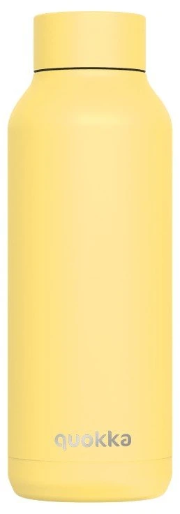 „Quokka Solid“ – nerūdijančio plieno termosas, 510 ml (šviesios geltonos spalvos)