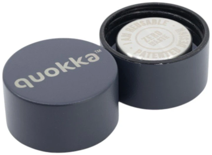 „Quokka Solid“ su dirželiu – nerūdijančio plieno termosas 510 ml su dirželiu (skalūno spalvos)