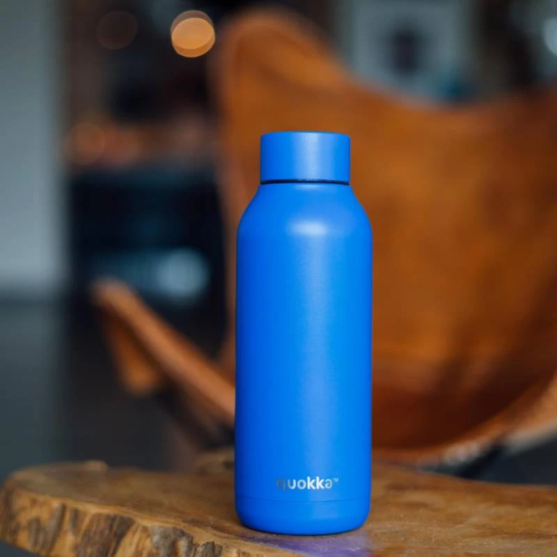 „Quokka Solid“ – nerūdijančio plieno termosas, 510 ml (ultramarino spalvos)