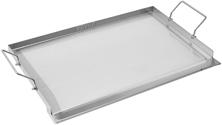 VEVOR Nerūdijančio plieno plokščias grilis 585x406 mm