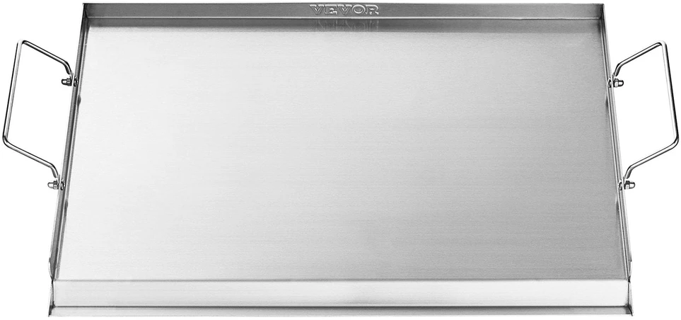 VEVOR Nerūdijančio plieno plokščias grilis 585x406 mm