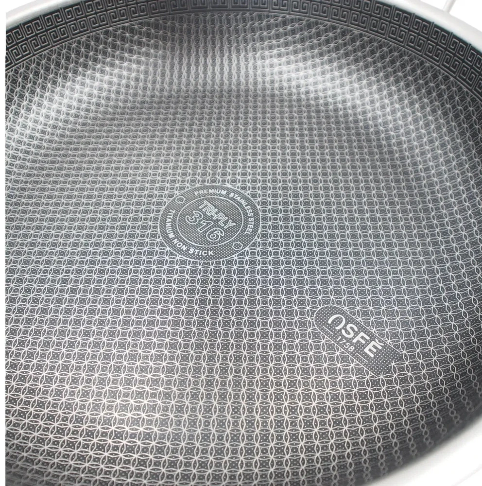 Nerūdijančio plieno keptuvė OSFE 316, 28 cm