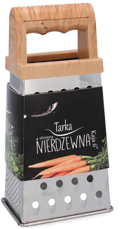 Nerūdijančio plieno keturpusė tarka KAJA, 18 cm