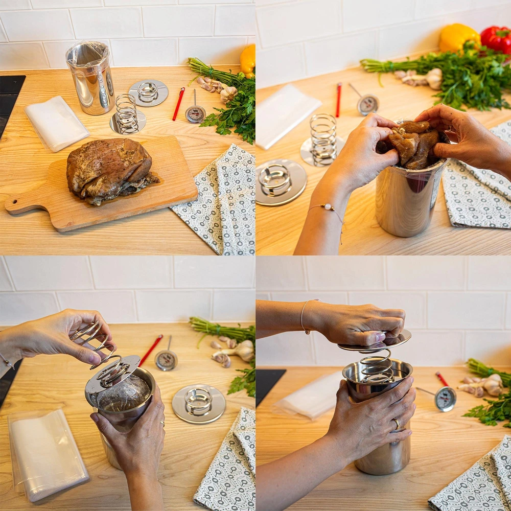 Dajar Nerūdijančio plieno kumpio viryklė iki 1,5kg