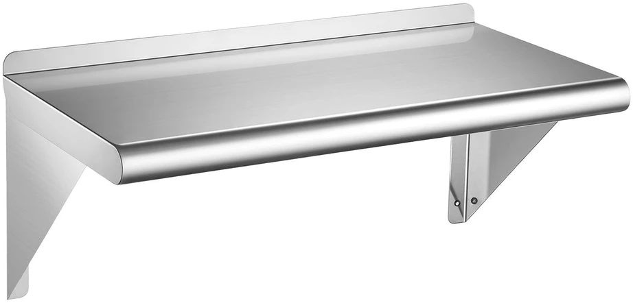 Nerūdijančio plieno lentyna VEVOR JC-WS-1224-418, 305 x 610 mm