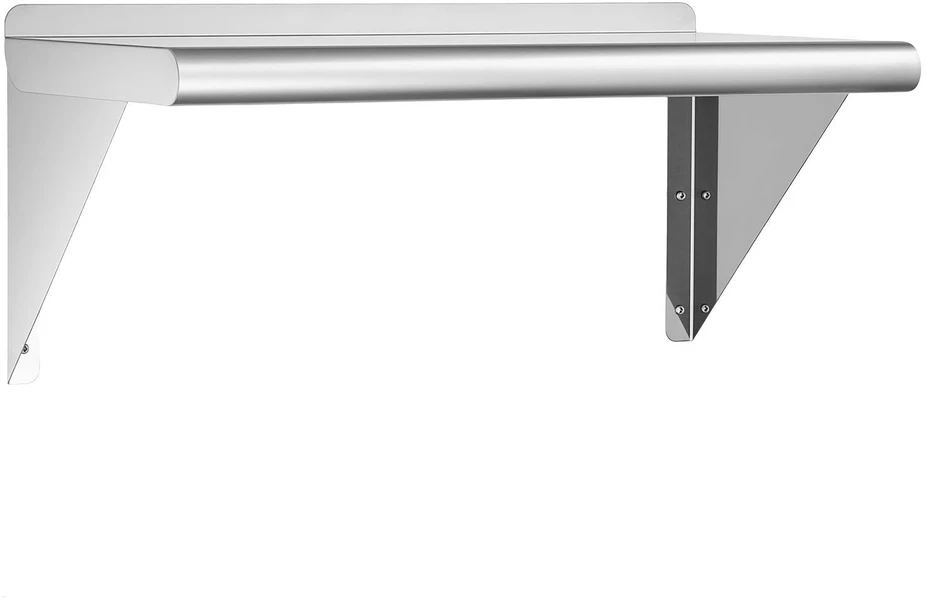 Nerūdijančio plieno lentyna VEVOR JC-WS-1224-418, 305 x 610 mm
