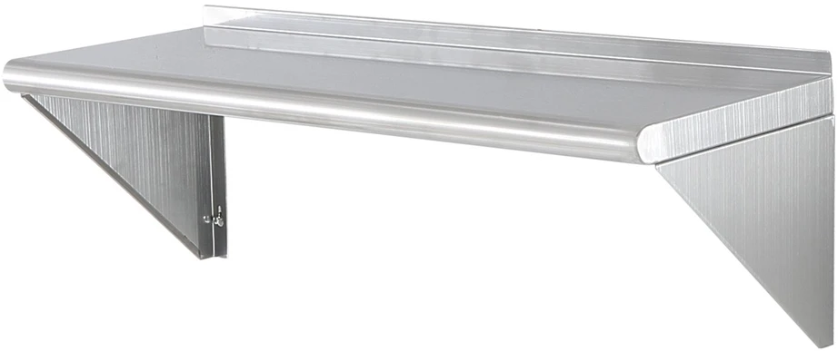VEVOR 91 cm x 30 cm nerūdijančio plieno lentyna