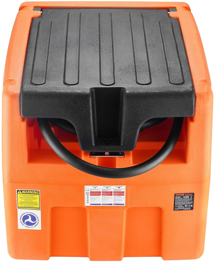 VEVOR Nešiojama dyzelino talpykla su 12V pompa