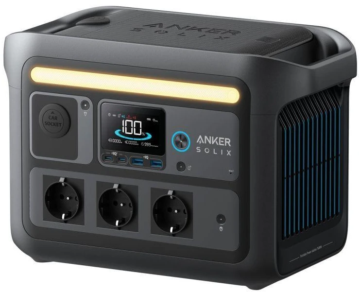Anker SOLIX C800X nešiojama elektros energijos stotis 768 Wh | 1200 W