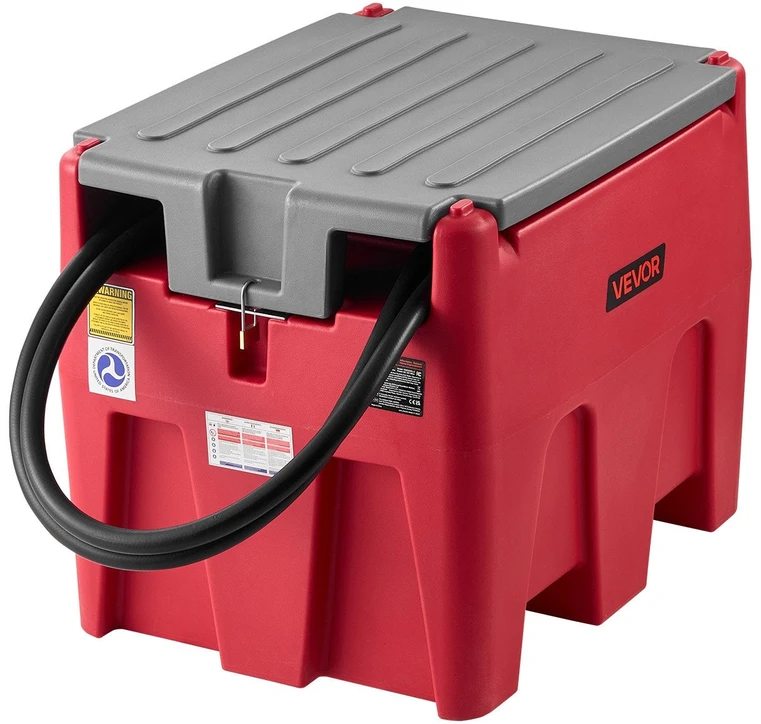 VEVOR 58 galonų nešiojamas dyzelinio kuro bakas