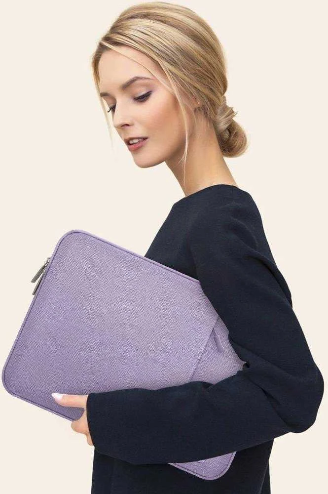 Tech Protect Tech-Protech Sleevy Nešiojamas kompiuteris 13-14 dėklas kompiuteriu levandų spalvos