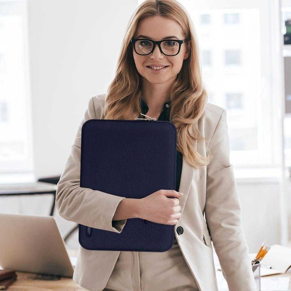 Tech Protect Tech-Protech Sleevy Nešiojamas kompiuteris 13-14 dėklas kompiuteriu mėlynos spalvos