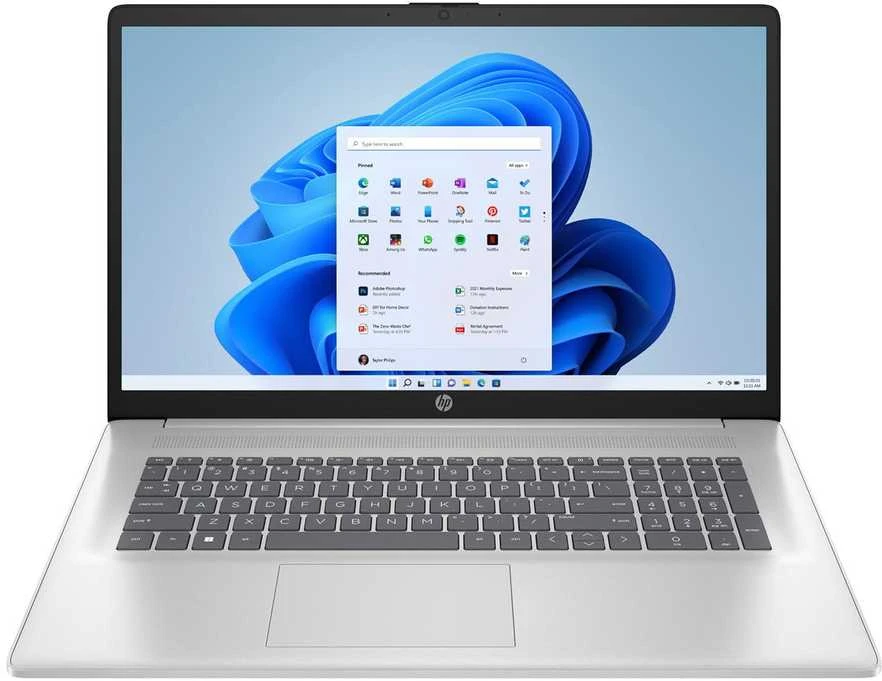 Nešiojamas kompiuteris HP 17 – Core 5 120U | 17,3 colio FHD | 16 GB | 512 GB | W11H