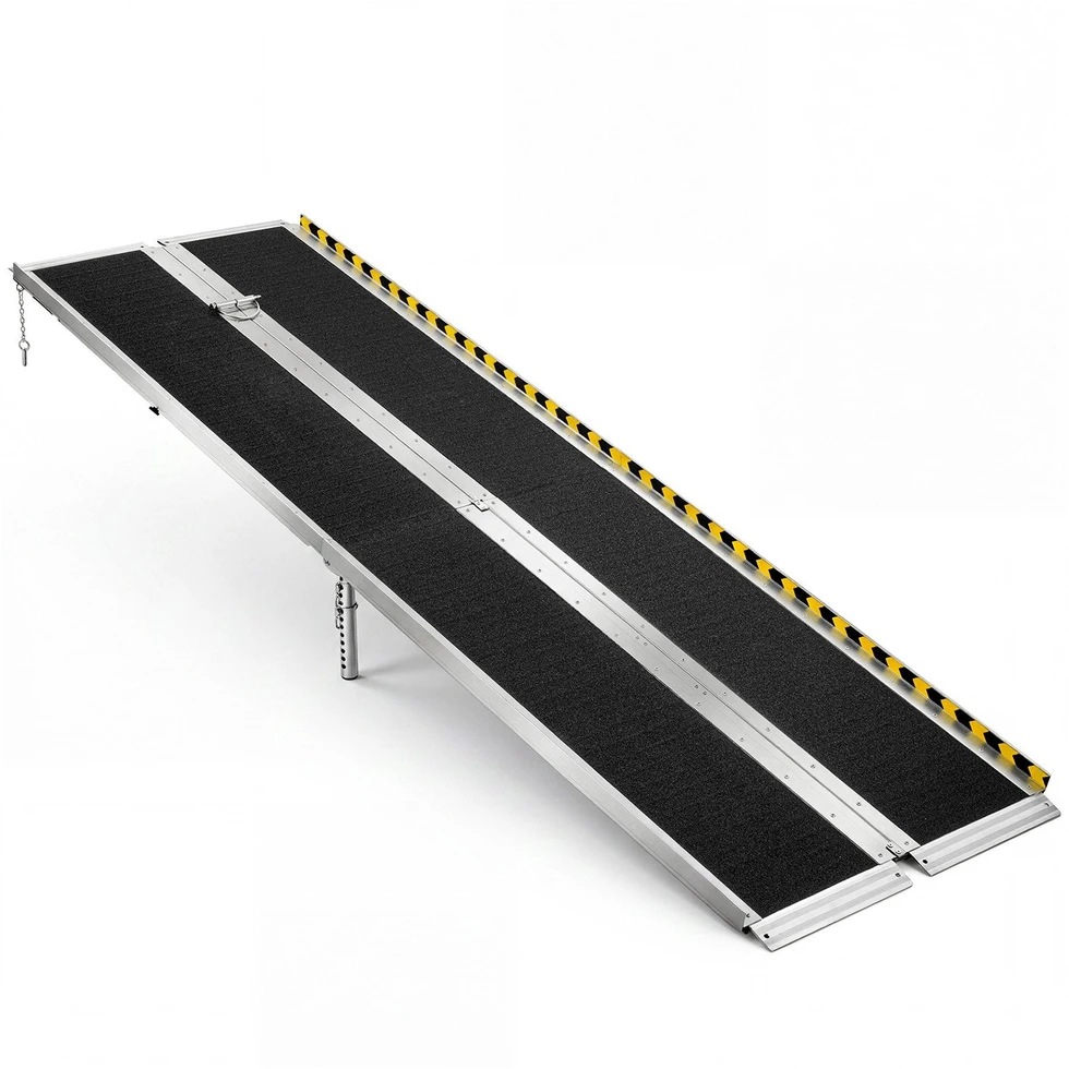 VEVOR Sulankstoma neįgaliojo vežimėlio rampa, 2440 mm