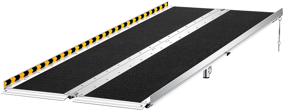 Nešiojamas neįgaliųjų vežimėlių pandusas VEVOR HXZDPD72, 1830 mm