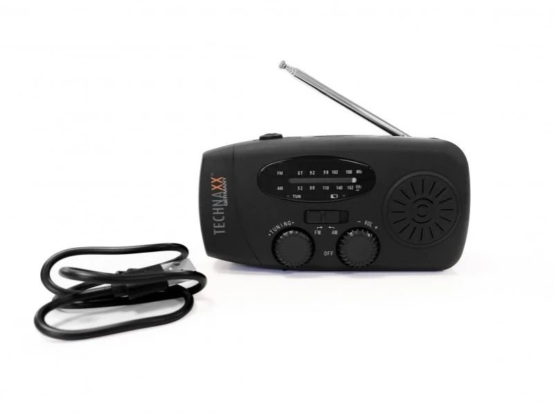 TCN Technaxx TX-238 Nešiojama Analoginis ir skaitmeninis Juoda
