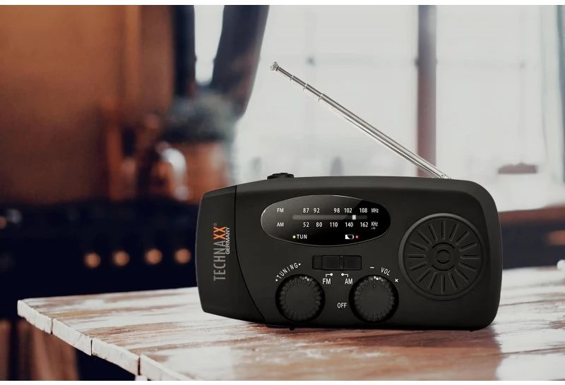 TCN Technaxx TX-238 Nešiojama Analoginis ir skaitmeninis Juoda