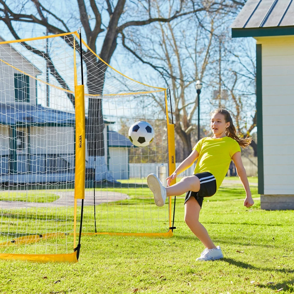 Vevor 12x6 pėdų nešiojamas futbolo vartas vaikams