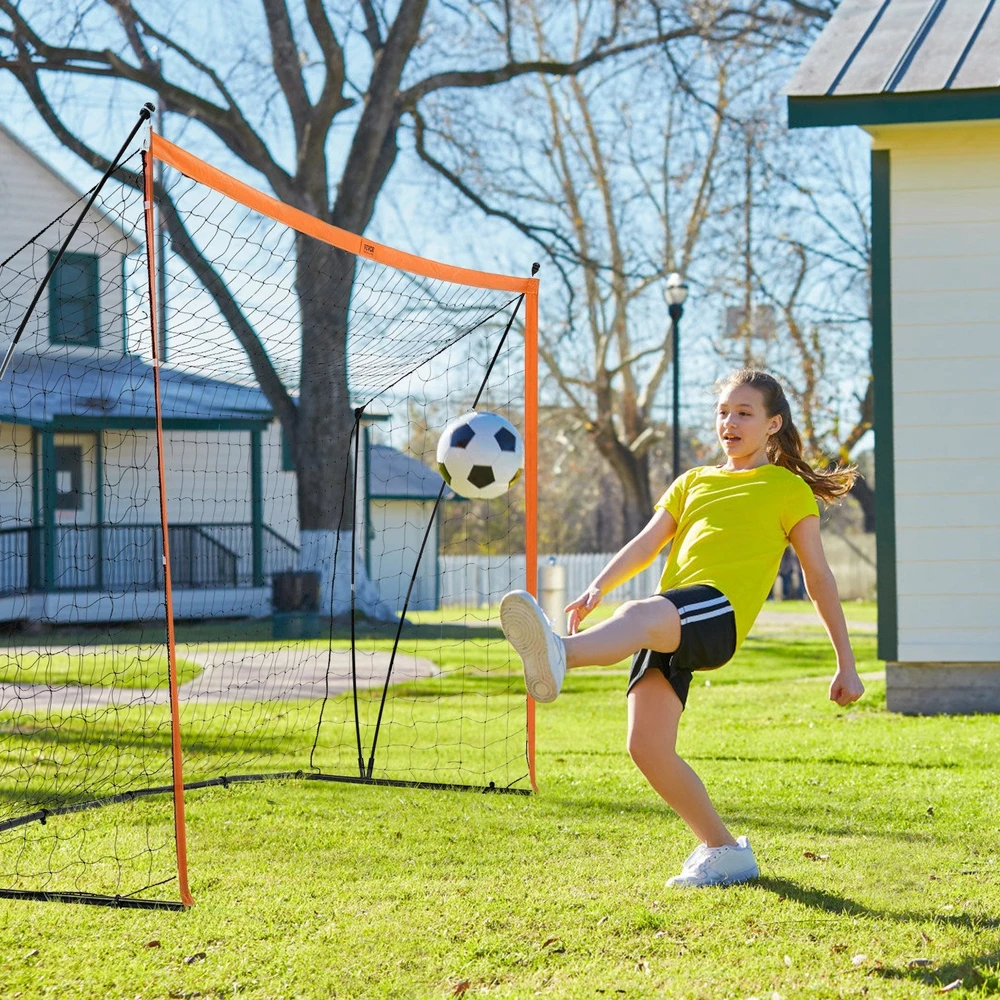 Vevor 12x6 pėdų nešiojamas futbolo vartų tinklas vaikams