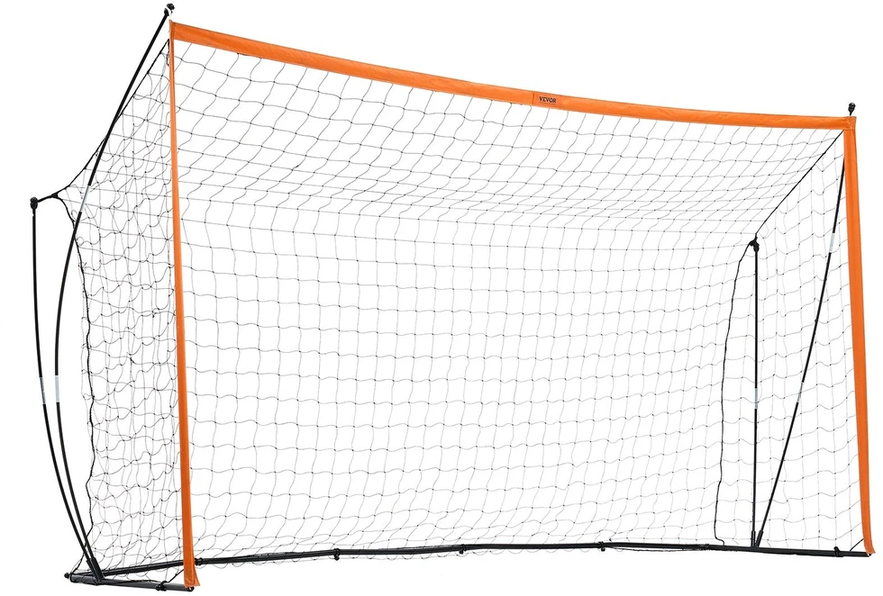 Vevor 12x6 pėdų nešiojamas futbolo vartų tinklas vaikams