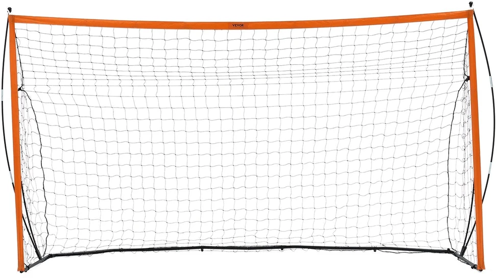 Vevor 12x6 pėdų nešiojamas futbolo vartų tinklas vaikams